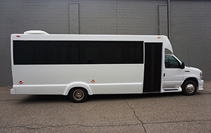 deluxe limo bus